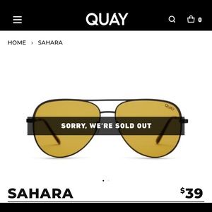 BRAND NEW Quay Sunglasses